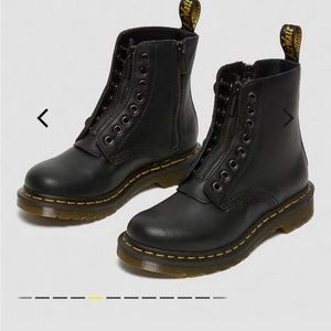 Doc martens 1460 pascal nappa zipper boots SIZE 8W